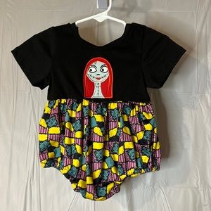 Nightmare before Christmas Sally bubble romper